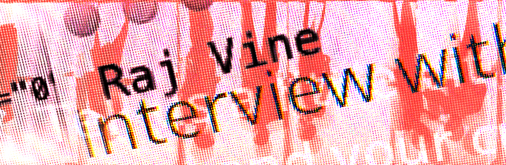 Interview with Raj Vine
